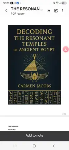 Resonant Temples of Egypt cover